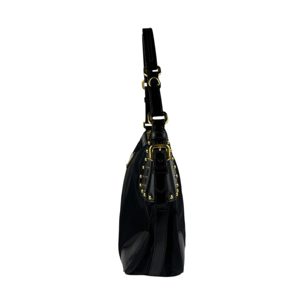 Prada hobo bag black Tessuto Black